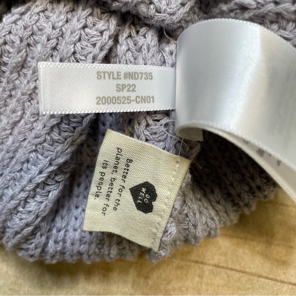 Madewell Greywell Crop Cardigan Sweater In Faded Lavender - Picture 8 of 8